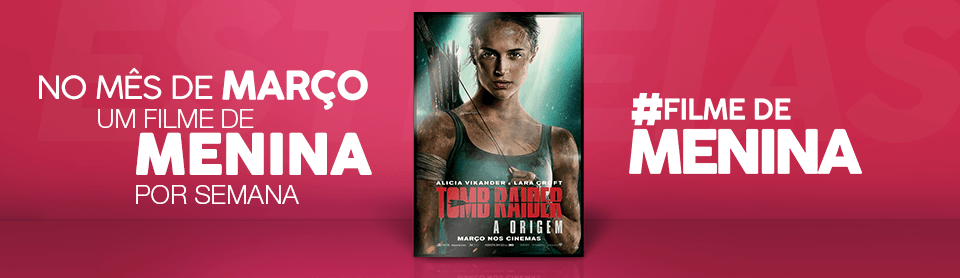 Alicia Vikander is Lara Croft in Tomb Raider  Pôsteres de filmes, Filmes  de aventura, Tomb raider