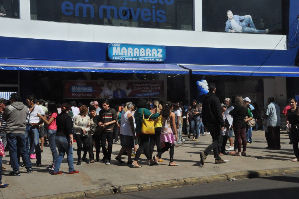 Loja Marabraz é inaugurada com muita animação e brindes Portal Guaçuano