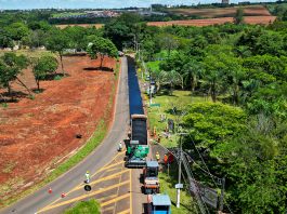 Estrada da Cachoeira será interditada a partir da segunda-feira para obras de recapeamento