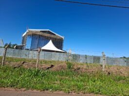 Expo Guaçu 2026 começa a ganhar forma com montagem da estrutura