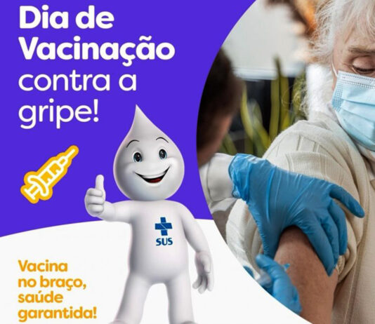 Saúde realiza campanha de vacinação contra a gripe para idosos e gestantes neste sábado