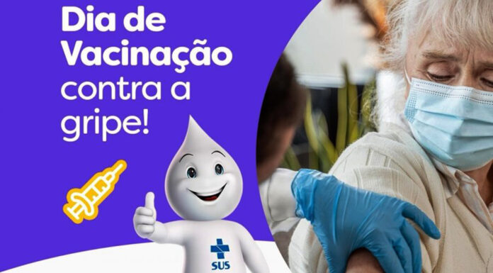 Saúde realiza campanha de vacinação contra a gripe para idosos e gestantes neste sábado